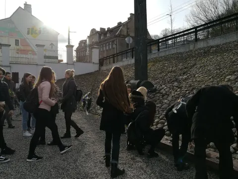Vaikų akcijos Kauno gete 75-ųjų metinių minėjimas, nuotrauka 1