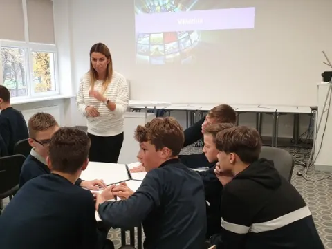 Edukacinė pamoka ,,Kaip veikia reklama”, nuotrauka 7