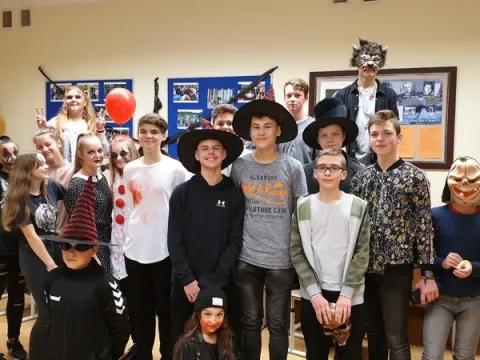 Į 8i klasės duris pabeldė Šiurpnaktis, nuotrauka 4