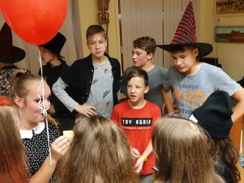 Į 8i klasės duris pabeldė Šiurpnaktis, nuotrauka 3