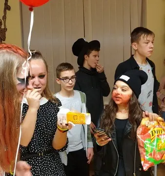 Į 8i klasės duris pabeldė Šiurpnaktis, nuotrauka 10