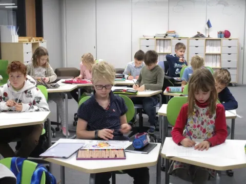 Projekto veiklos Tartu Raatuse mokykloje, Estijoje, nuotrauka 4