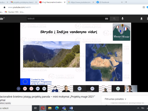 Ir aš ten buvau, Kauno Veršvų gimnazijoje vykdomus projektus pristačiau…, nuotrauka 10
