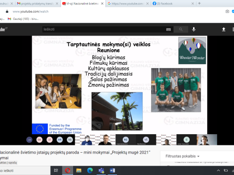 Ir aš ten buvau, Kauno Veršvų gimnazijoje vykdomus projektus pristačiau…, nuotrauka 12