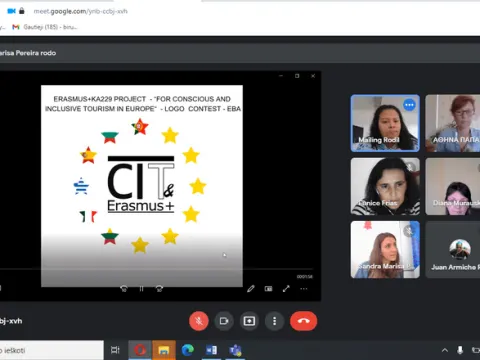 Virtualus projekto mokytojų susitikimas, nuotrauka 1