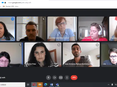Virtualus projekto mokytojų susitikimas, nuotrauka 3