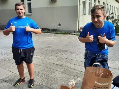 „Bėgame su Erasmus+“ 2021, nuotrauka 2