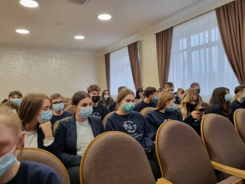 LAPKRITIS – TOLERANCIJOS MĖNUO. Metodinė išvyka į Alytaus A.Ramanausko Vanago gimnaziją, nuotrauka 2