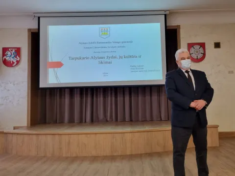 LAPKRITIS – TOLERANCIJOS MĖNUO. Metodinė išvyka į Alytaus A.Ramanausko Vanago gimnaziją, nuotrauka 3