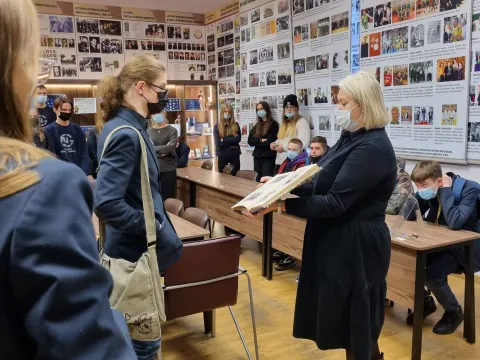 LAPKRITIS – TOLERANCIJOS MĖNUO. Metodinė išvyka į Alytaus A.Ramanausko Vanago gimnaziją, nuotrauka 20
