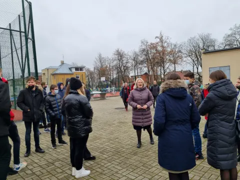 LAPKRITIS – TOLERANCIJOS MĖNUO. Metodinė išvyka į Alytaus A.Ramanausko Vanago gimnaziją, nuotrauka 36