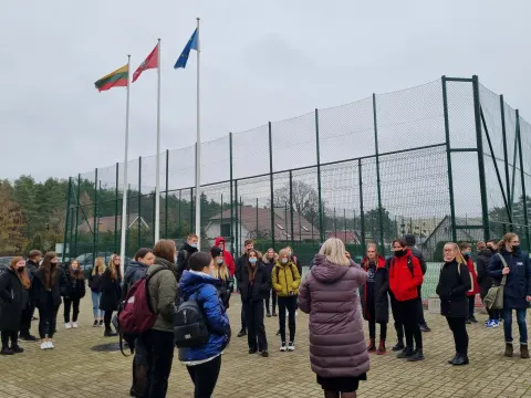 LAPKRITIS – TOLERANCIJOS MĖNUO. Metodinė išvyka į Alytaus A.Ramanausko Vanago gimnaziją, nuotrauka 45