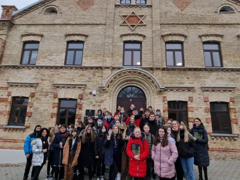 LAPKRITIS – TOLERANCIJOS MĖNUO. Metodinė išvyka į Alytaus A.Ramanausko Vanago gimnaziją, nuotrauka 52