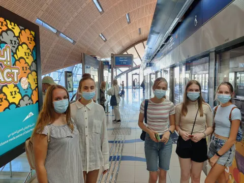 Kauno Veršvų gimnazijos mokiniai – EXPO 2020 parodoje Dubajuje, nuotrauka 9