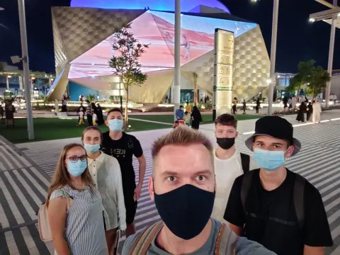 Kauno Veršvų gimnazijos mokiniai – EXPO 2020 parodoje Dubajuje, nuotrauka 8