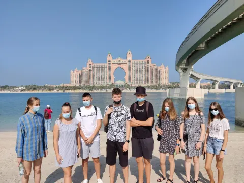 Kauno Veršvų gimnazijos mokiniai – EXPO 2020 parodoje Dubajuje, nuotrauka 2