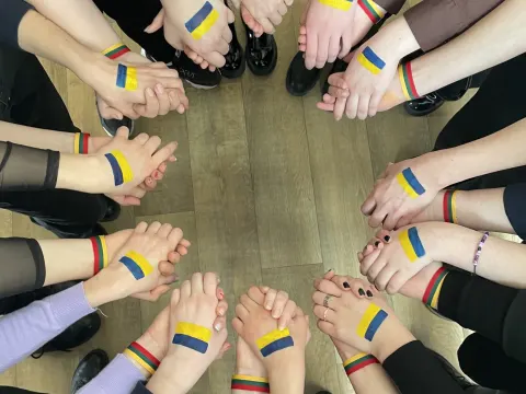 Pilietinė iniciatyva “Gyvasis tautos žiedas” Lietuva – Ukraina, nuotrauka 13