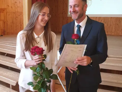 LXVII laidos brandos atestatų įteikimo šventė, nuotrauka 19