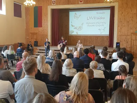 LXVII laidos brandos atestatų įteikimo šventė, nuotrauka 16