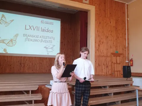 LXVII laidos brandos atestatų įteikimo šventė, nuotrauka 9