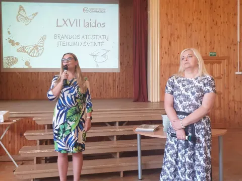 LXVII laidos brandos atestatų įteikimo šventė, nuotrauka 14