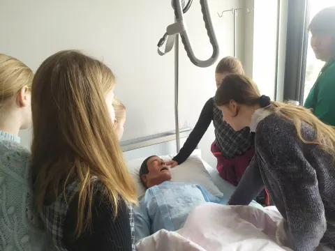 Ketvirtokų edukacija LSMU Slaugos fakultete, nuotrauka 2