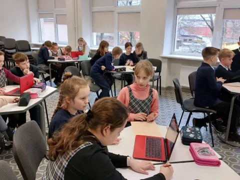 Atvirų durų dienos būsimiesiems penktokams, nuotrauka 13