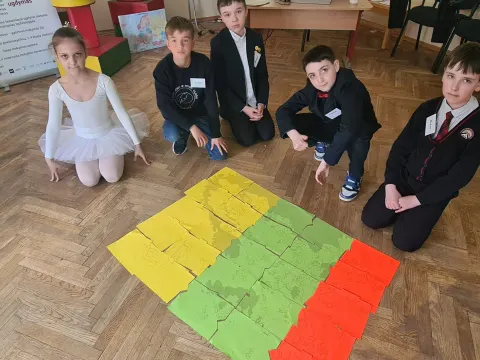 Kauno miesto 4 klasių mokinių renginys „Aš-Lietuva-Europa”, nuotrauka 4