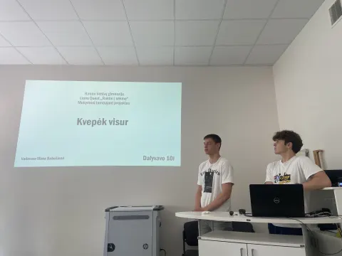 Mokymasis tarnaujant, nuotrauka 7