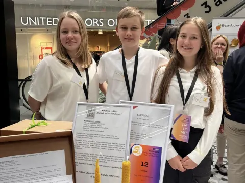 Džiaugiamės mokinių pasiekimais Nacionalinėje eXpo, nuotrauka 2