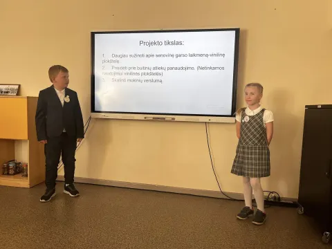 Pradinių klasių (Inkaro g.)  Verslumo projektai „V-Verslas”, nuotrauka 1