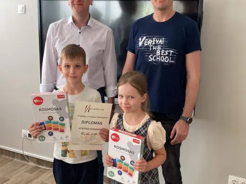 Pradinių klasių (Romainių g.)  Verslumo projektai „V-Verslas”, nuotrauka 1