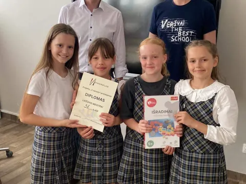 Pradinių klasių (Romainių g.)  Verslumo projektai „V-Verslas”, nuotrauka 3