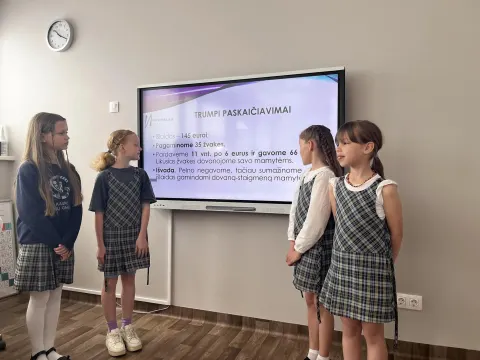 Pradinių klasių (Romainių g.)  Verslumo projektai „V-Verslas”, nuotrauka 9