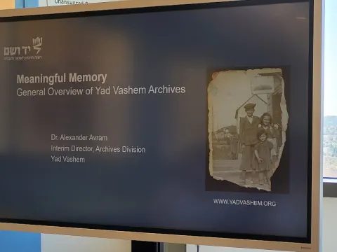 Stažuotė Yad Vashem – tarptautinėje studijų apie Holokaustą mokykloje, Izraelyje, nuotrauka 8