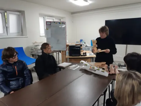 Išvyka į ŠV. Ignaco Lojolos kolegiją, nuotrauka 7