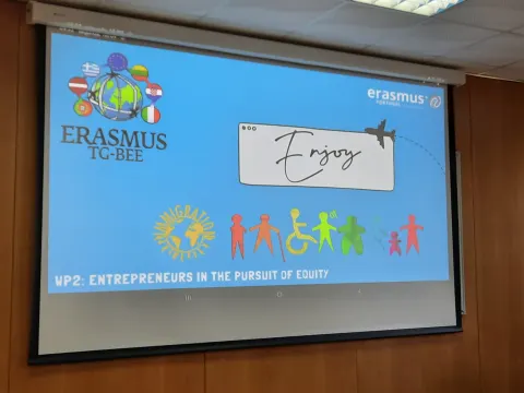 Erasmus+ KA220 bendradarbiavimo partnerystės projektas „Think global, learn being an entrepreneur in Europe!“, nuotrauka 3