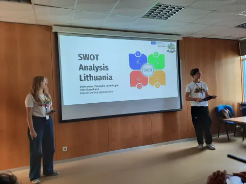 Erasmus+ KA220 bendradarbiavimo partnerystės projektas „Think global, learn being an entrepreneur in Europe!“, nuotrauka 4