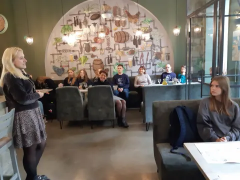 Pamoka netradicinėje aplinkoje, nuotrauka 1