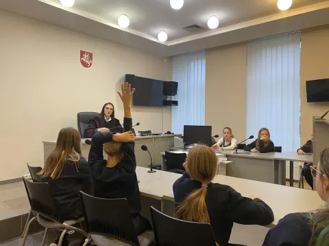 Edukacija Kauno apylinkės teismo rūmuose, nuotrauka 7