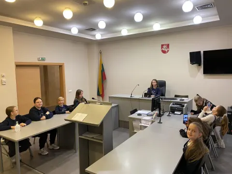Edukacija Kauno apylinkės teismo rūmuose, nuotrauka 10