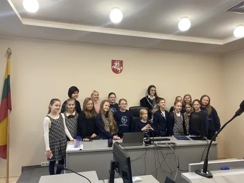 Edukacija Kauno apylinkės teismo rūmuose, nuotrauka 14
