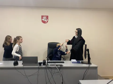 Edukacija Kauno apylinkės teismo rūmuose, nuotrauka 20