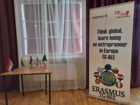 Erasmus+ KA220 bendradarbiavimo partnerystės projektas „Think global, learn being an entrepreneur in Europe!“, nuotrauka 26