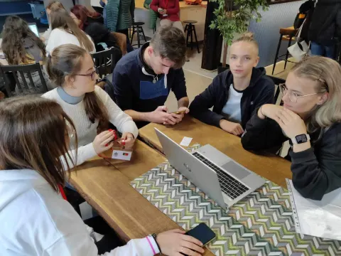 Erasmus+ KA220 bendradarbiavimo partnerystės projektas „Think global, learn being an entrepreneur in Europe!“, nuotrauka 39