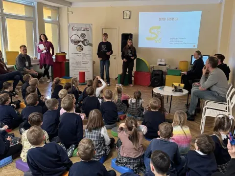 Pradinių klasių mokinių konferencija „Nerk į verslą”, nuotrauka 3