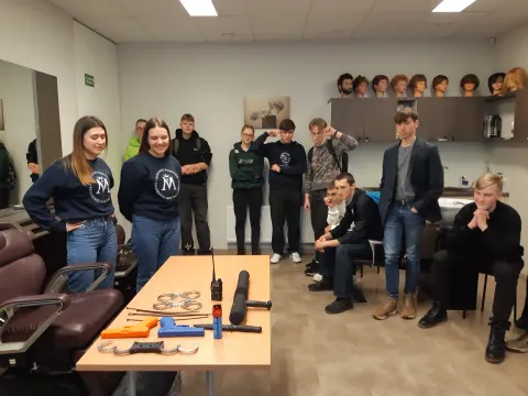 Ekskursija į „ Žalgirio“ areną ir Karaliaus Mindaugo profesinio mokymo centrą, nuotrauka 5