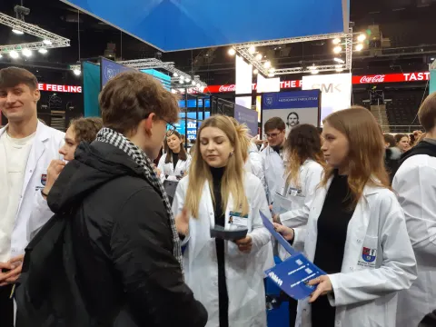 Ekskursija į „ Žalgirio“ areną ir Karaliaus Mindaugo profesinio mokymo centrą, nuotrauka 3