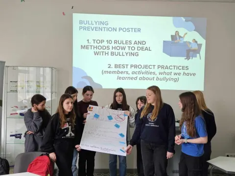 Erasmus+ mobilumo veiklos kartu su Rumunija „Patyčios ir emocinė sveikata”, nuotrauka 15