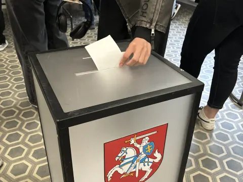 LIJOT (Lietuvos jaunimo organizacijų tarybos) inicijuota pilietinė iniciatyva – respublikinė MokRinkimų simuliacija „LR Prezidento rinkimai ir referendumas dėl LR Konstitucijos 12 str. pakeitimo“, nuotrauka 6